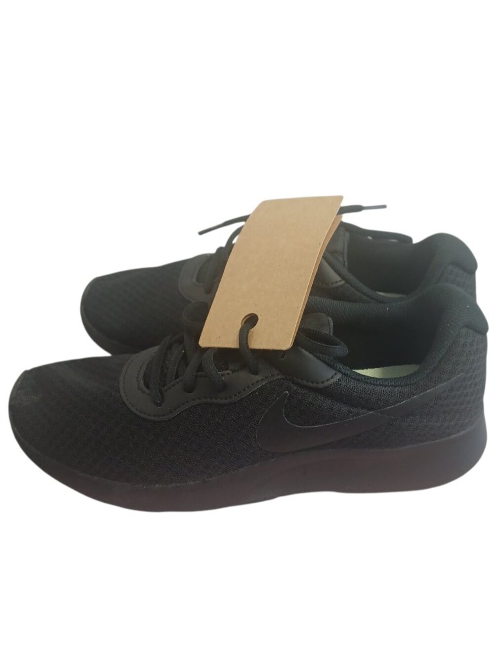 Nike Tanjun Black  Lightweight Mesh Athletic Sneakers Size 9 NWOB - Picture 4 of 10